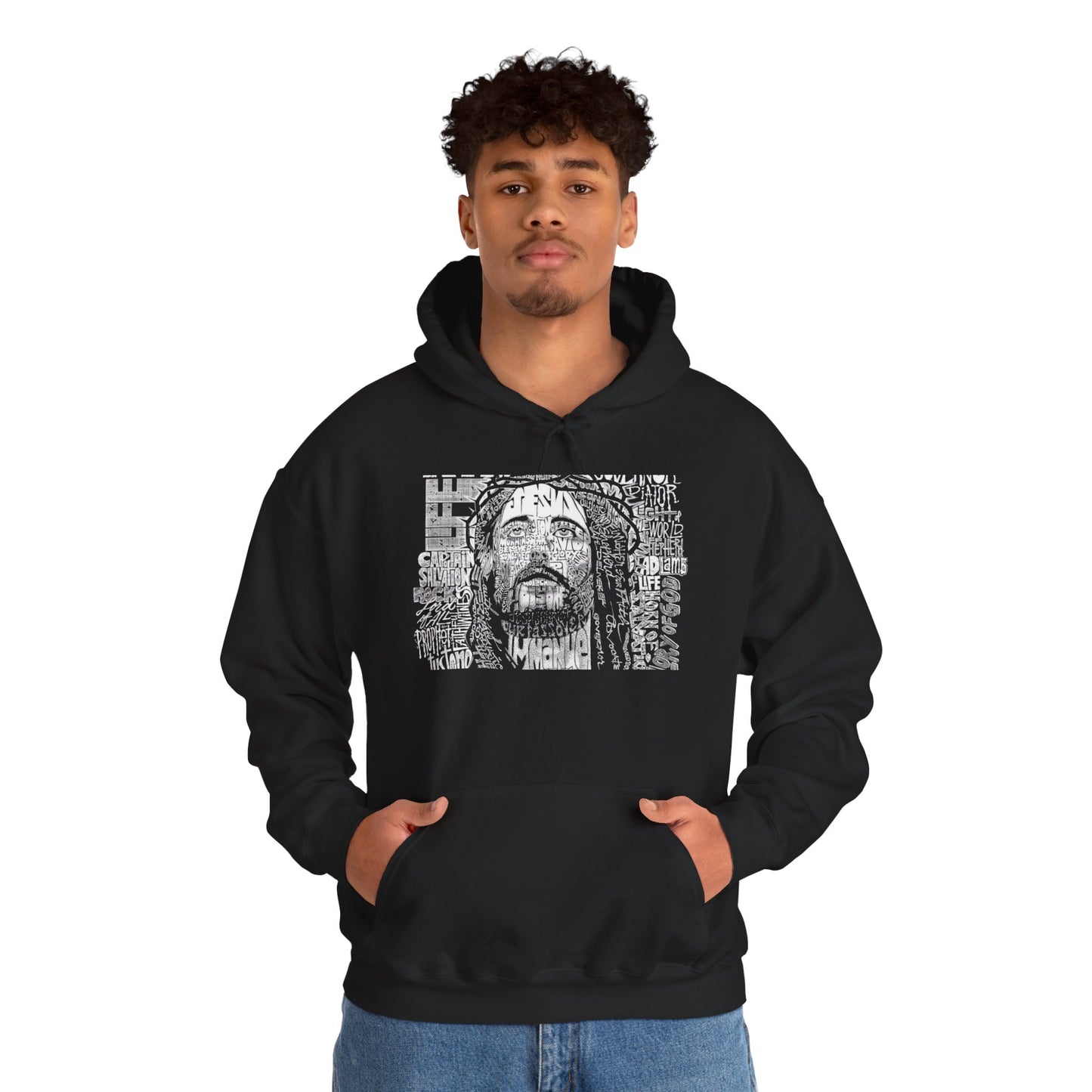 Chic Artistic Unisex Hoodie, Cozy Streetwear, Graphic Sweatshirt Gift, Trendy Layering Piece, Motivational Apparel