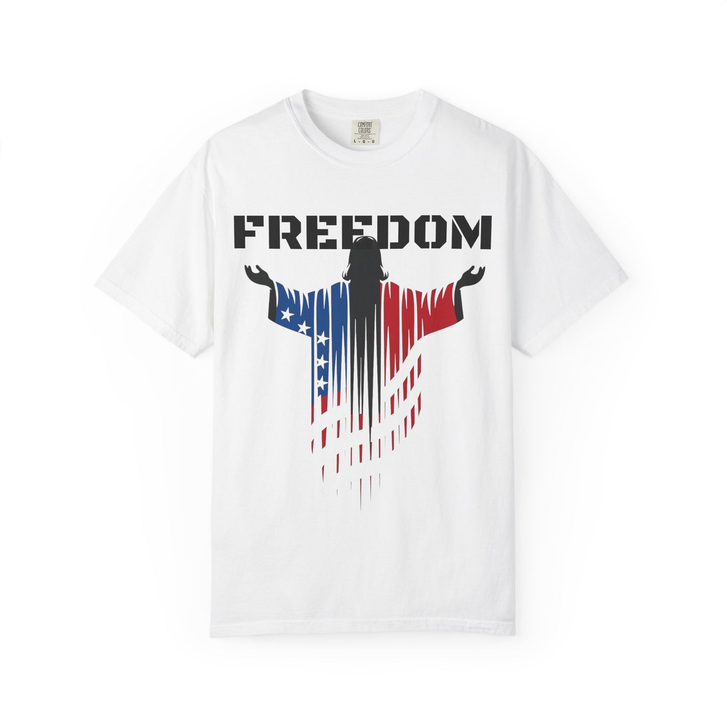 Unisex Freedom Christ Garment-Dyed T-shirt