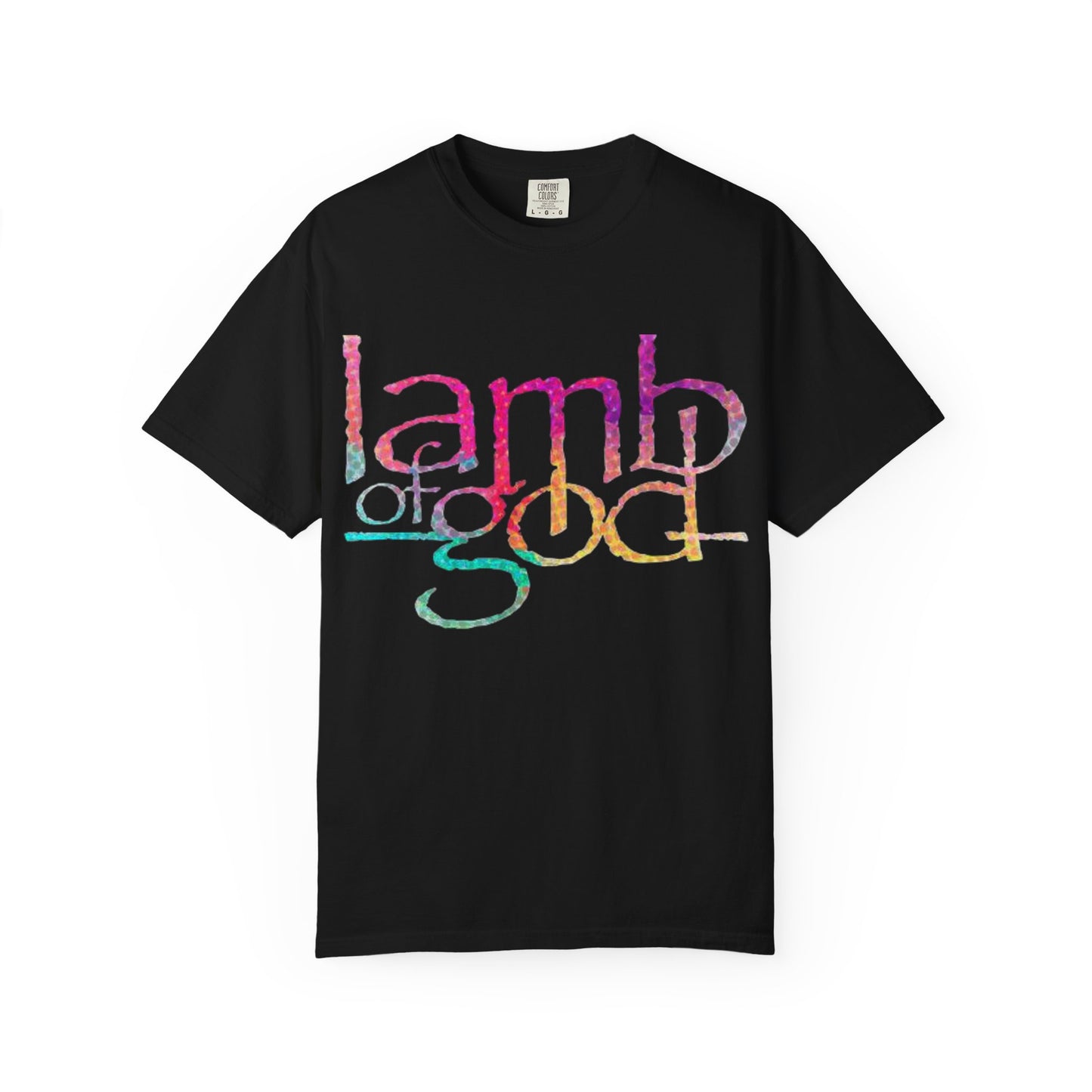 Lamb of God Garment-Dyed T-Shirt, Faith-based Tee, Unisex Apparel