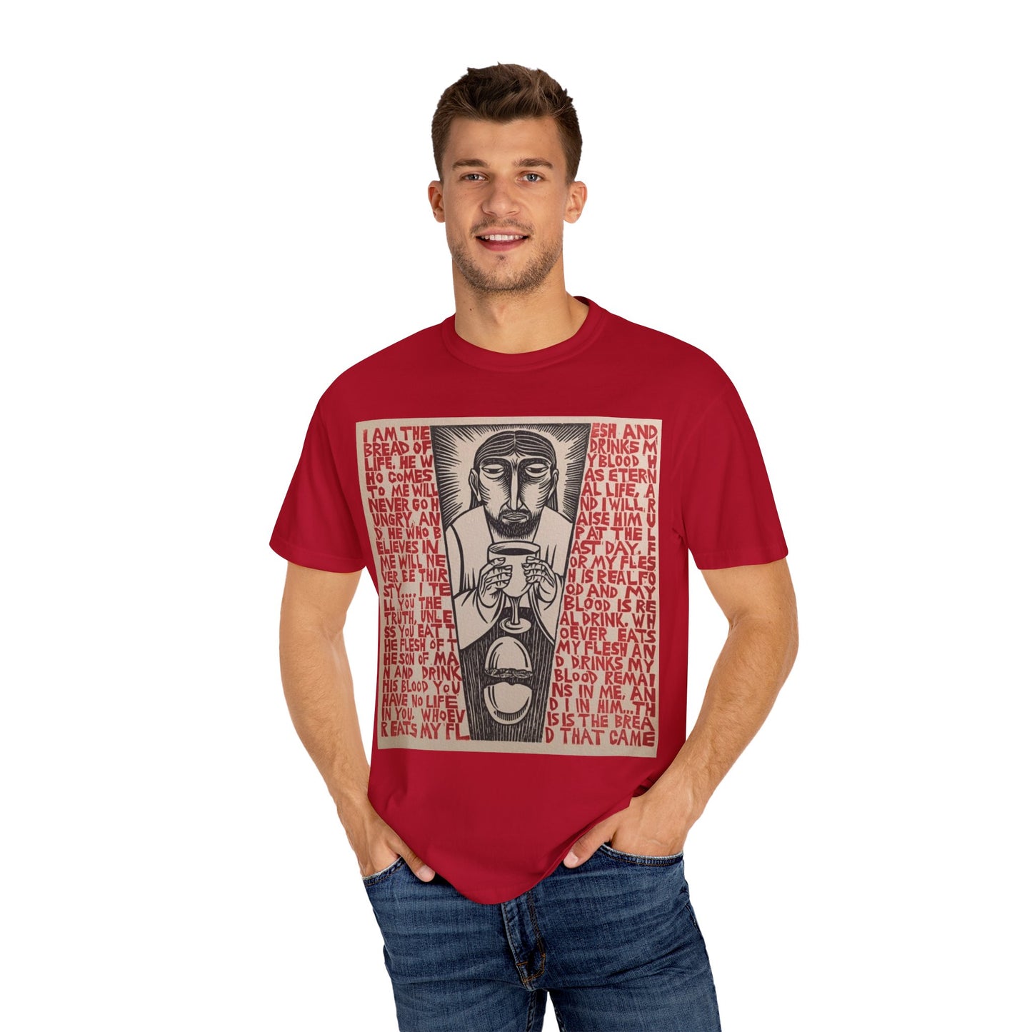 Jesus I am The Bread Of Life Scripture T-Shirt