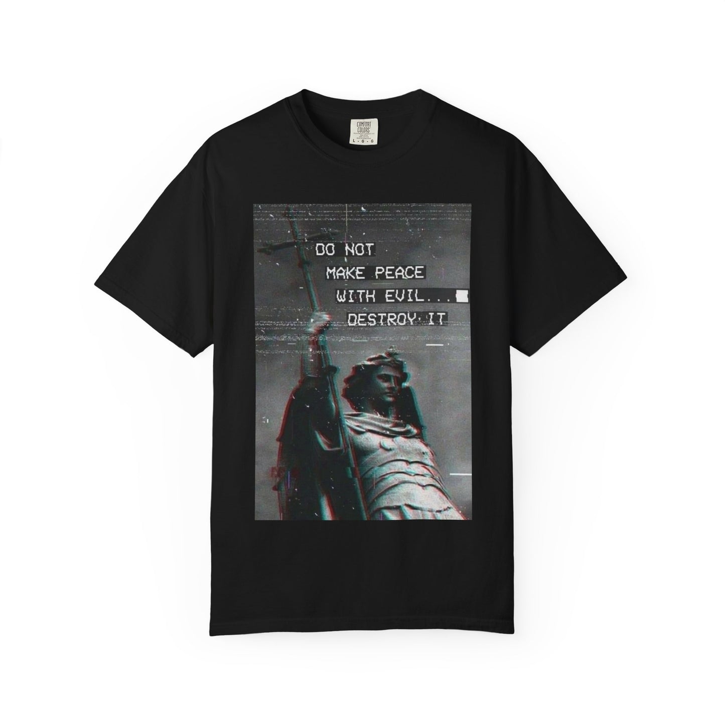 Inspirational Graphic Tee with a Bold Message, Distressed Style Unisex T-shirt, Casual Streetwear, Unique Gift for Rebels, Motivational Wear