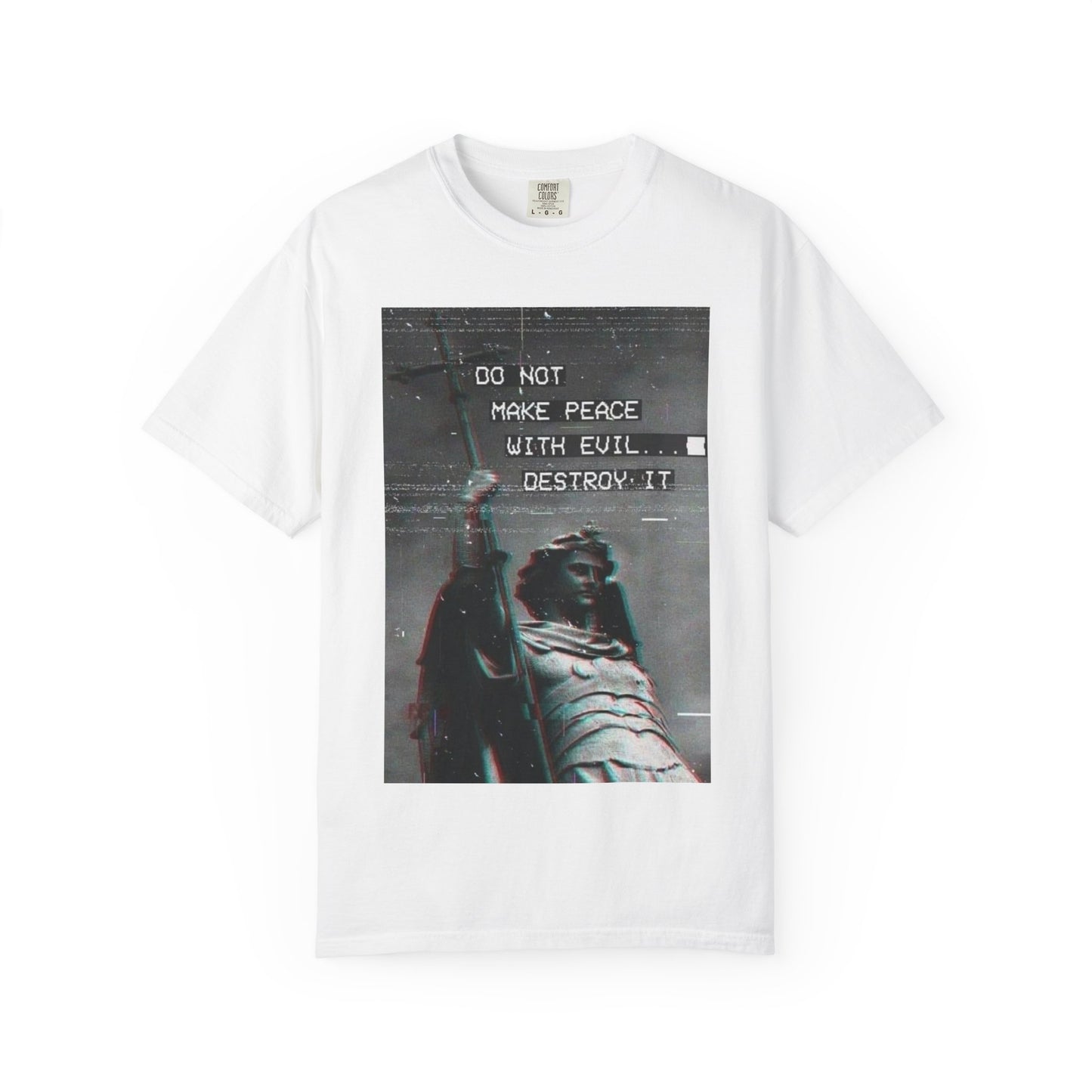 Inspirational Graphic Tee with a Bold Message, Distressed Style Unisex T-shirt, Casual Streetwear, Unique Gift for Rebels, Motivational Wear