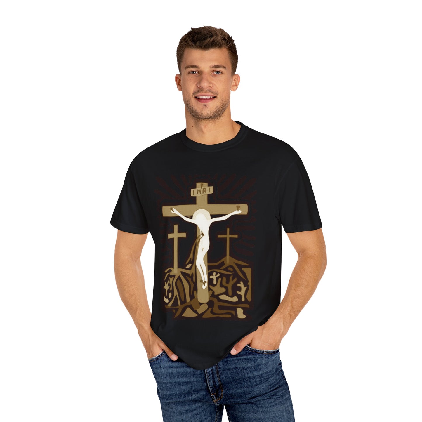Spiritual Garment-Dyed T-Shirt | Faith-Inspired Apparel, Christian Gift, Inspirational Tee, Casual Style, Unisex Wear