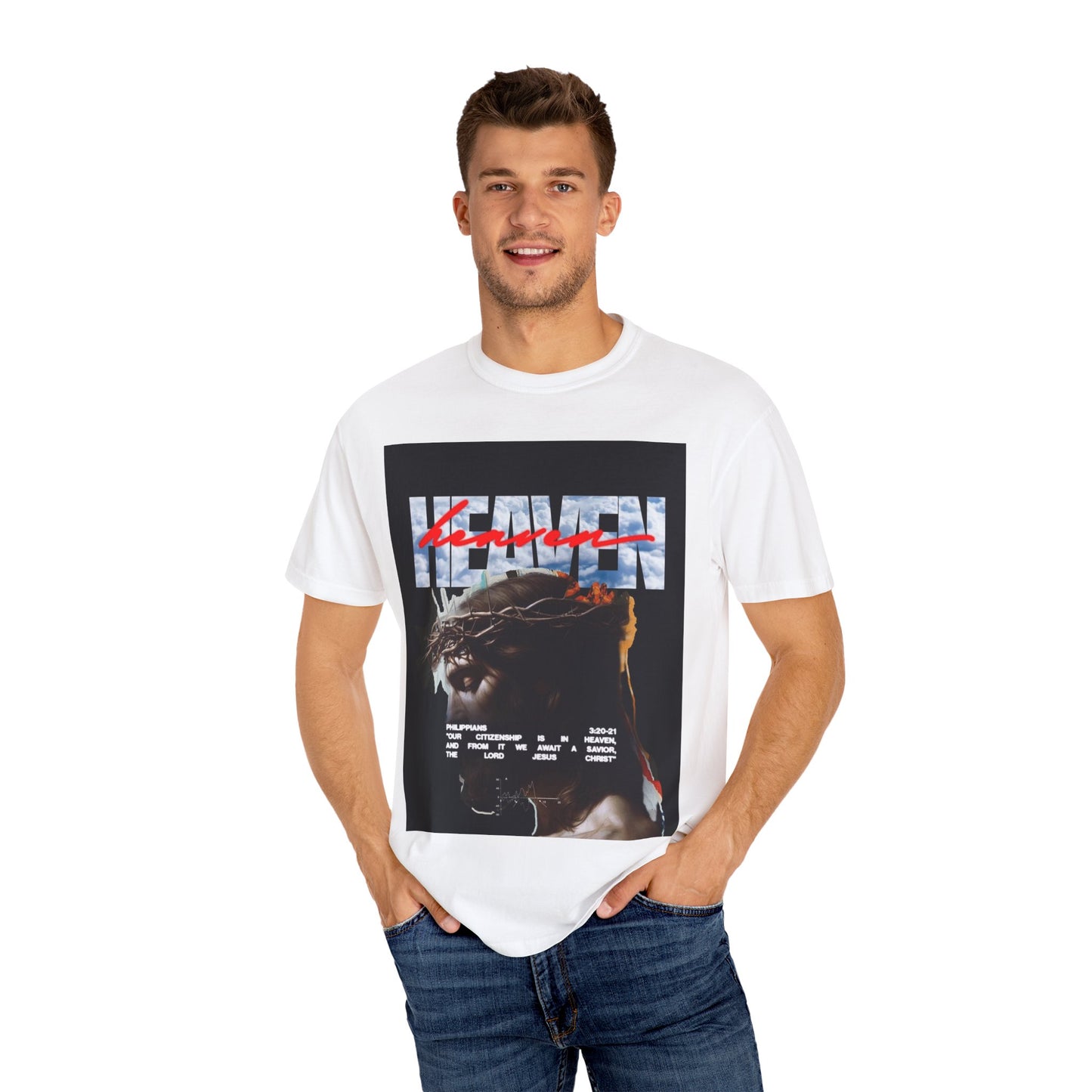 Heavenly Unisex Graphic Tee, Inspirational T-shirt, Streetwear, Gift for Artists, Christian Apparel