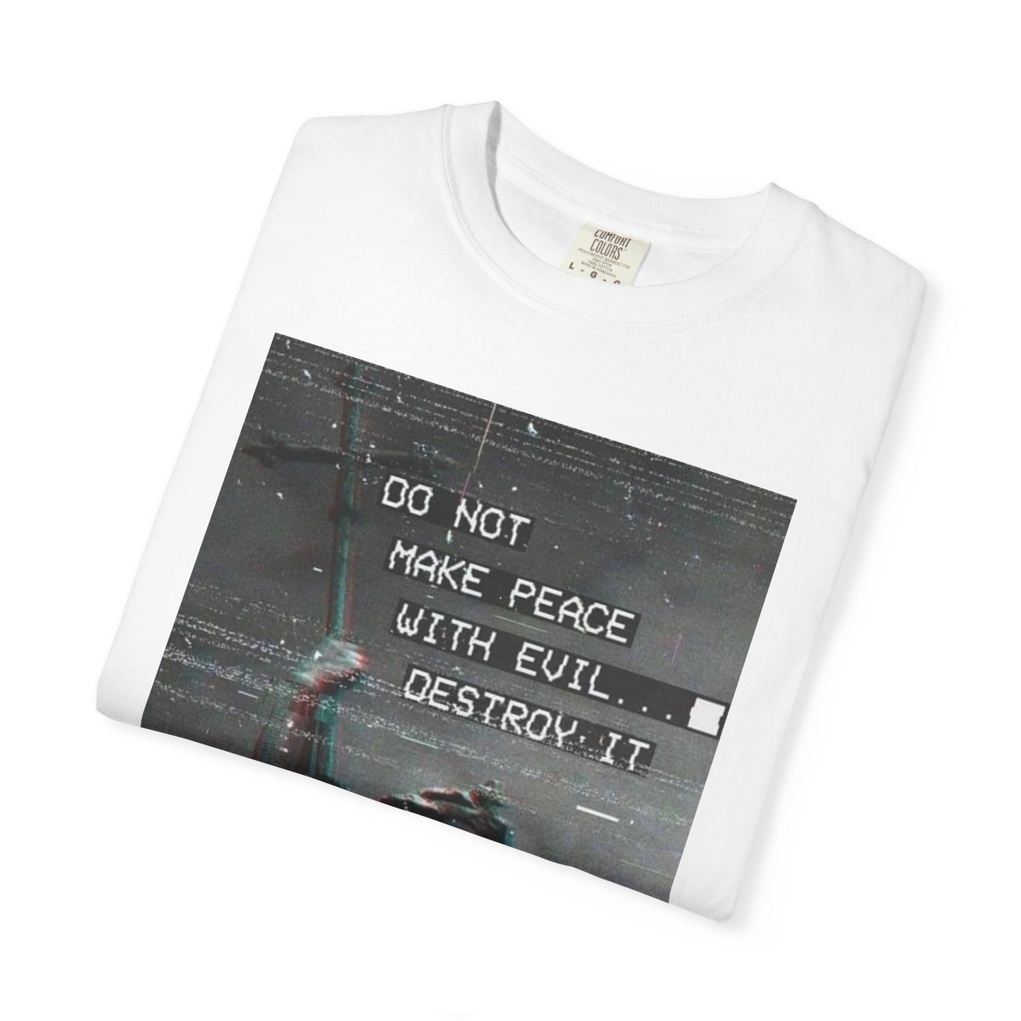 Inspirational Graphic Tee with a Bold Message, Distressed Style Unisex T-shirt, Casual Streetwear, Unique Gift for Rebels, Motivational Wear