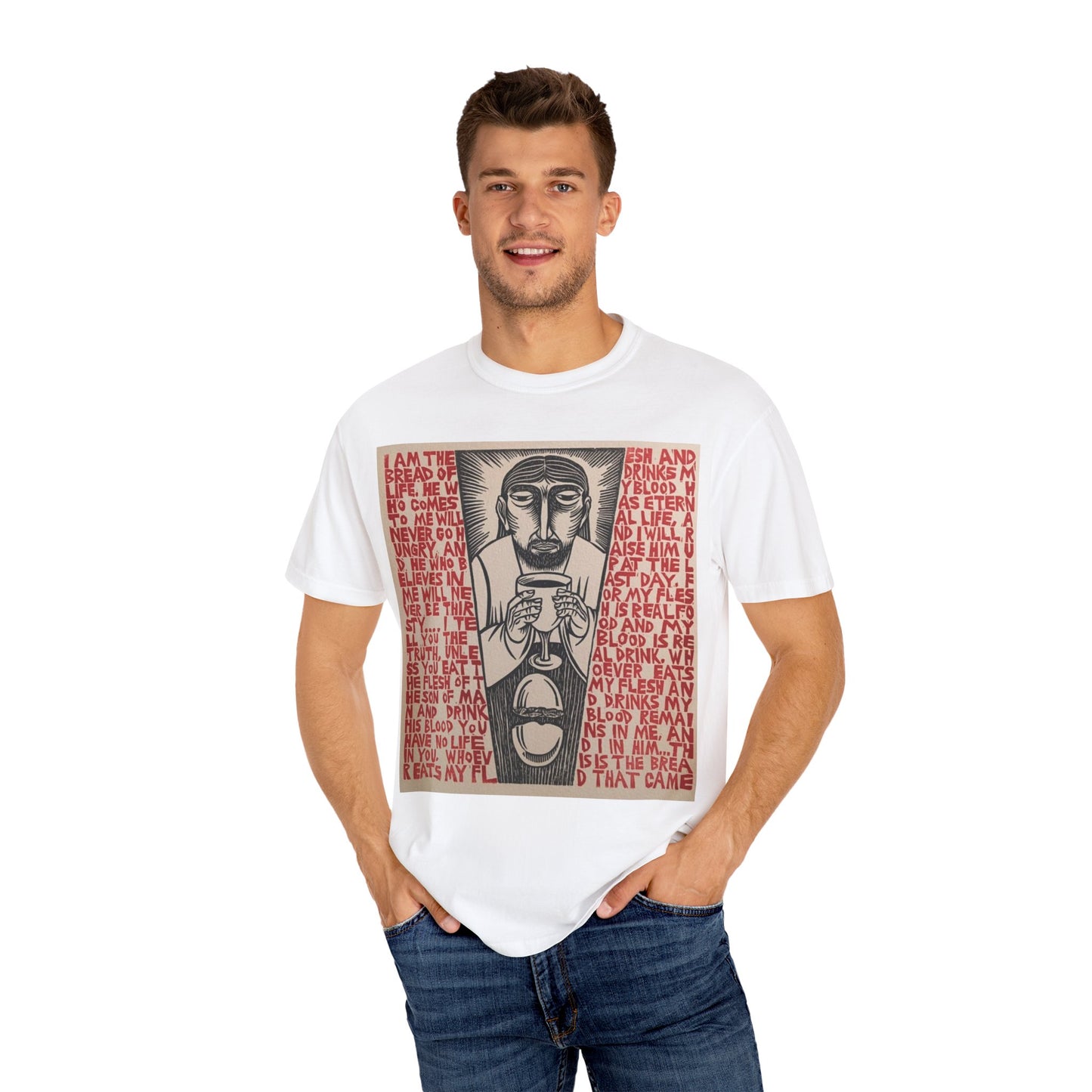 Jesus I am The Bread Of Life Scripture T-Shirt