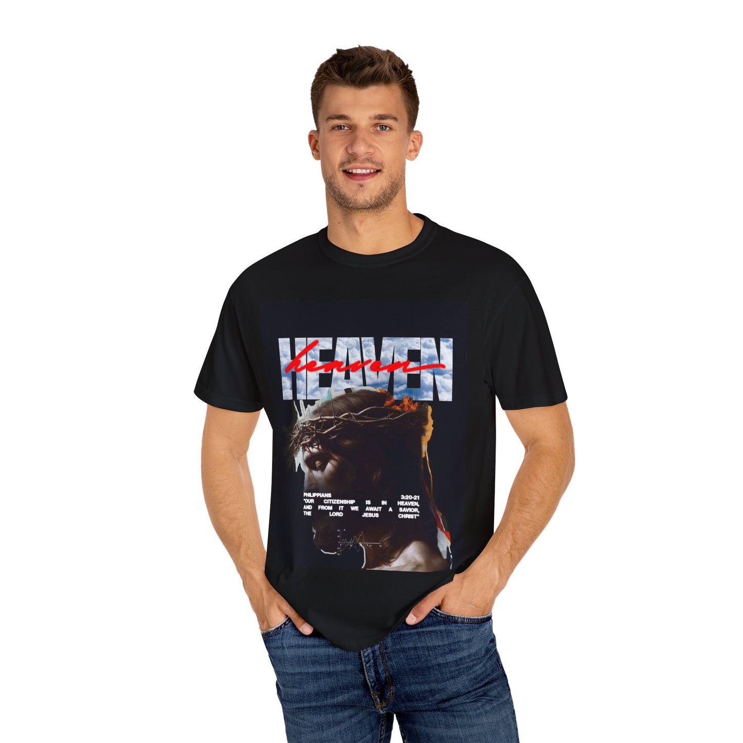 Heavenly Unisex Graphic Tee, Inspirational T-shirt, Streetwear, Gift for Artists, Christian Apparel