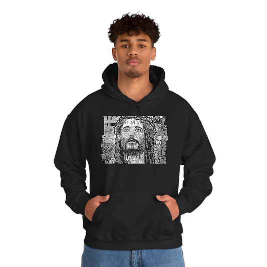 Chic Artistic Unisex Hoodie, Cozy Streetwear, Graphic Sweatshirt Gift, Trendy Layering Piece, Motivational Apparel