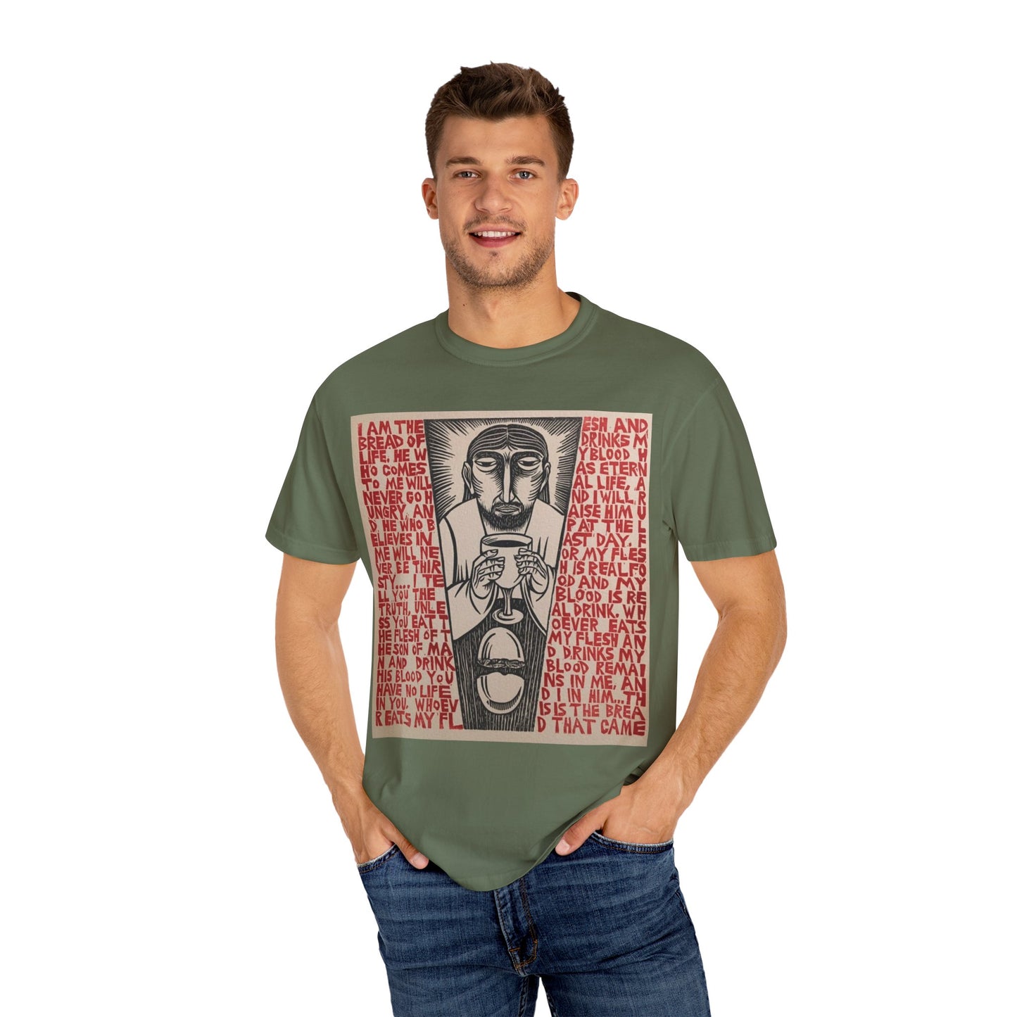 Jesus I am The Bread Of Life Scripture T-Shirt