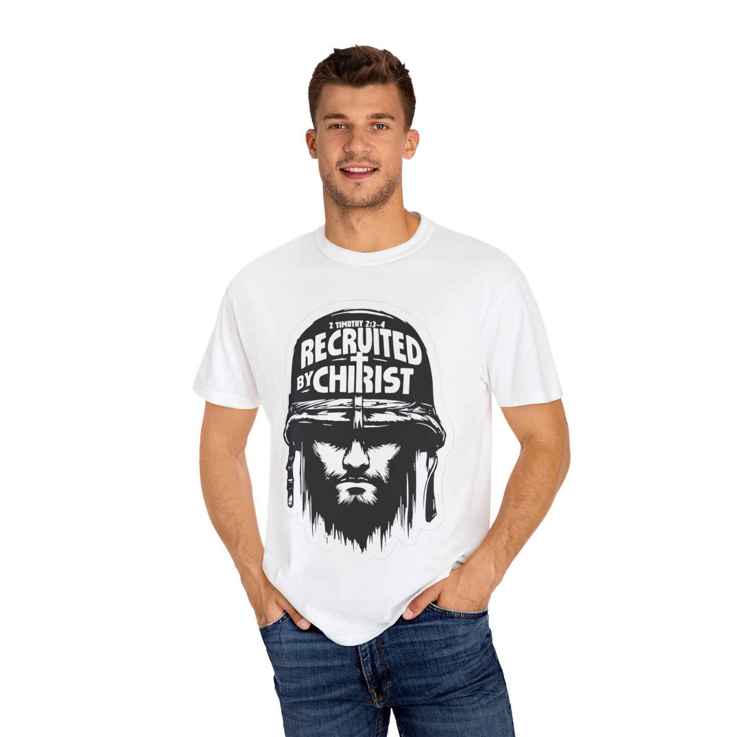 Recruited by Christ Vintage-Inspired T-shirt, Faith-Based Apparel, Christian Gifts, Casual Everyday Wear, Unique Religious Shirt, [...]