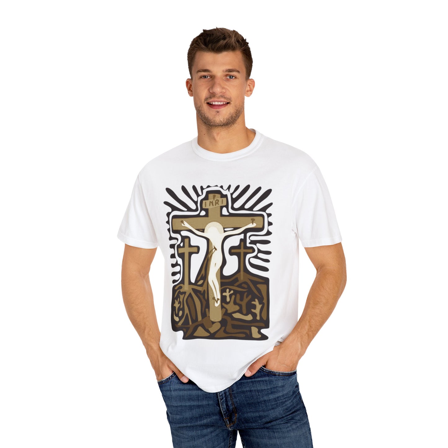 Spiritual Garment-Dyed T-Shirt | Faith-Inspired Apparel, Christian Gift, Inspirational Tee, Casual Style, Unisex Wear