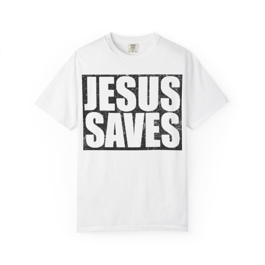 Jesus Saves Bro Unisex T-Shirt | Jesus Saves Graphic Tee | Casual Wear, Gifts for Believers, Everyday Comfort, Spiritual Apparel