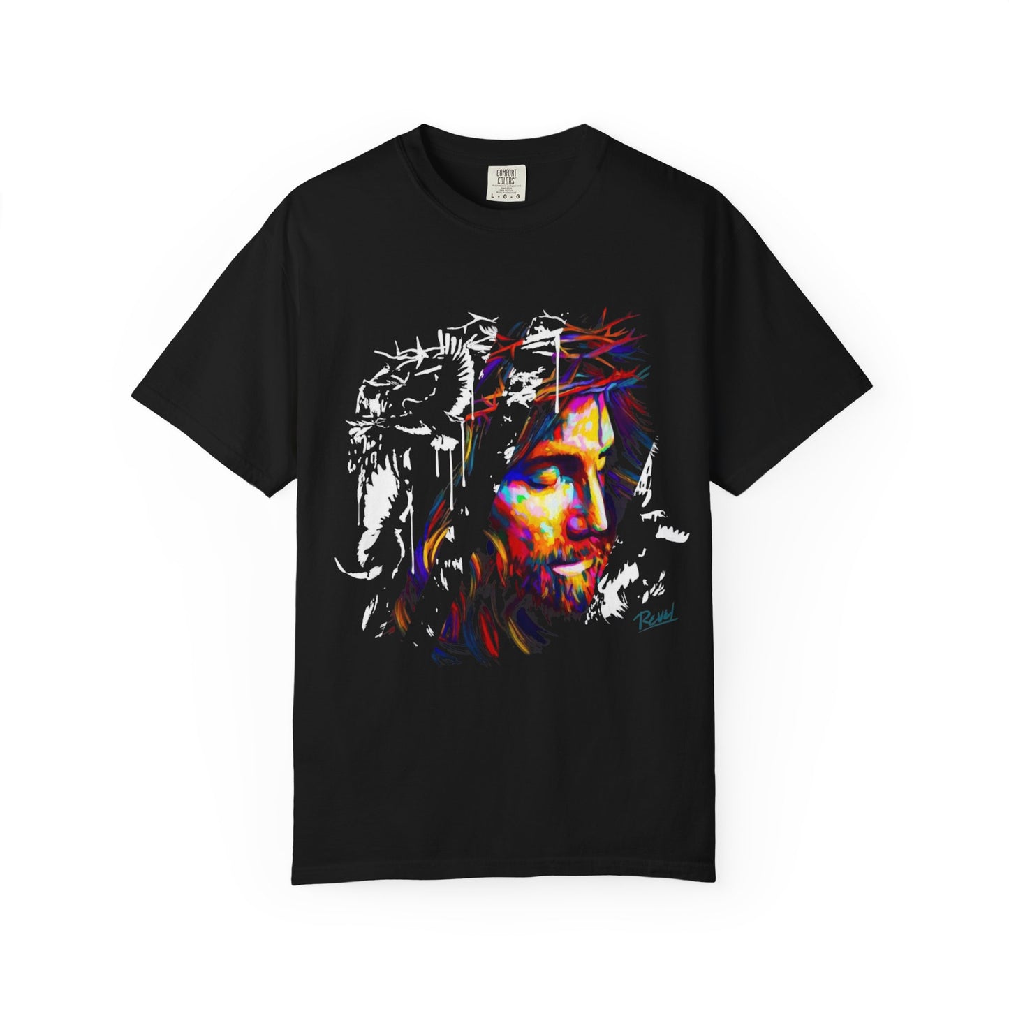 Vibrant Jesus Art T-Shirt | Unisex Garment-Dyed Tee, Faith-Based Apparel, Colorful Spiritual Top, Perfect Gift for Believers, Church [...]